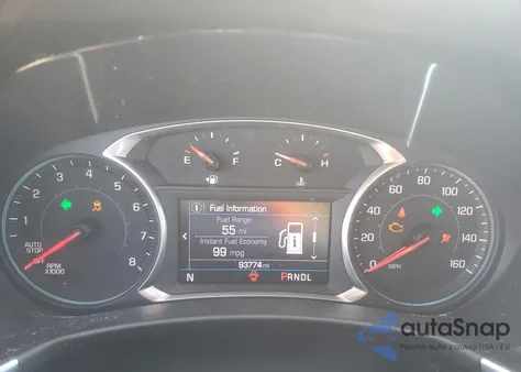 2019 Chevrolet Equinox Lt из США, поврежденный, VIN 2GNAXKEV6K6230224